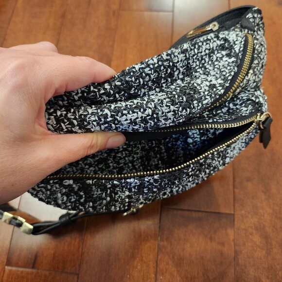 Banana Republic tweed and leather fanny pack belt bag - Picture 9 of 9